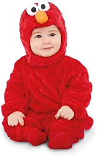 Barrio Sésamo Disfraz de Elmo Rojo para bebé
