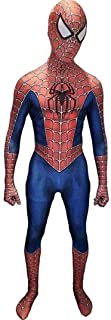 COSPLAY Disfraz de Spider-Man Traje ajustado de cuerpo completo con máscara- version de las películas de SAM RAIMIS (XL)