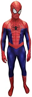 COSPLAY Disfraz de Spider-Man Traje ajustado de cuerpo completo con máscara- version original (XL)