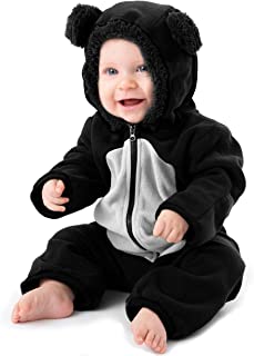 Cuddle Club Mono Polar Bebé para Recién Nacidos a Niños 4 Años - Pijamas Infantiles Chaqueta de Invierno Abrigo Polar Niño Mono de Niños