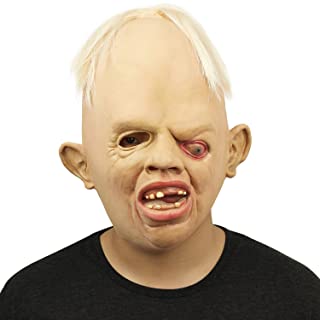 Cusfull Novedad de Látex de Caucho Horror Espeluznante Cabeza Máscaras Cara Fiesta de Disfraces Halloween