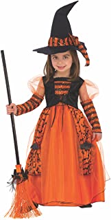 Disfraz de Bruja Brillante para niña- infantil 3-4 años (Rubie.s 510567-S)