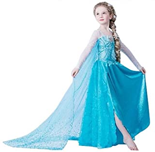 Disfraz de Princesa ELSA & ANNA® de Frozen- para niña (4-5 años)
