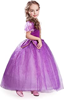 ELSA & ANNA® Princesa Disfraz Traje Parte Las Niñas Vestido (Girls Princess Fancy Dress) ES-FBA-RAP1 (3-4 Años- ES-RAP1)