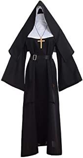 GRACEART The Nun Deluxe Adulto Disfraz de Monja para Mujer (S)