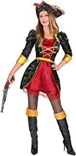 Generique - Disfraz Pirata Mujer Elegante M