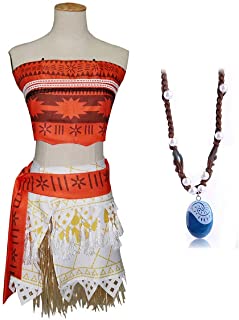 Inception Pro Infinite (Talla XL) Disfraz Completo - Incluye Collar vaiana Moana - Mujer - Carnaval - Halloween - Disfraz - Cosplay - Adultos