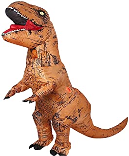 JASHKE Disfraz Inflable T-Rex Dinosaurio Adulto Disfraz Cosplay Disfraz Fiesta Regalo