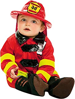 My Other Me Me-203290 Disfraz de bebé bombero- 1-2 años (Viving Costumes 203290)