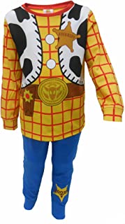 Niños Toy Story Buzz Lightyear o Woody Vestir Pijamas 18-24m 2-3y
