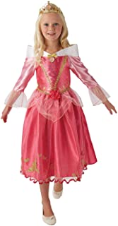 Princesas Disney - Disfraz de Bella Durmiente Deluxe para niña- infantil 3-4 años (Rubie.s 620487-S)