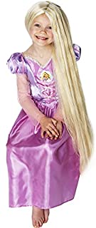 Princesas Disney - Peluca de Rapunzel para niña- accesorio disfraz (36269)
