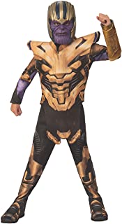 Rubie.s - Disfraz oficial de Los Vengadores de Endgame Thanos- para Niños- Tamaño Grande- 8 -10 Años- altura 147 cm