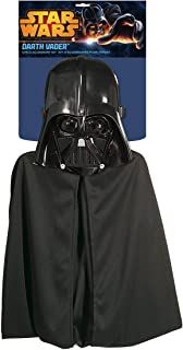 Rubies 1198 - Máscara de Darth Vader y cabo- oficial de Disney Star Wars- one tamaño- para niños