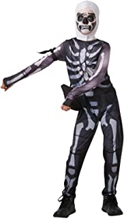 Rubies 300194-TW Fortnite - Disfraz Skull Trooper para niños- 11-12 años (152 cm)