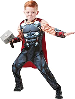 Rubies 640836M Marvel Avengers Thor Deluxe - Disfraz infantil para niños- talla M