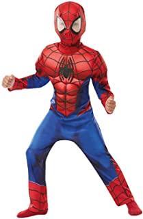 Rubies 640841S SPIDERMAN Marvel - Disfraz infantil de Spider-Man de lujo- para niños- talla pequeña