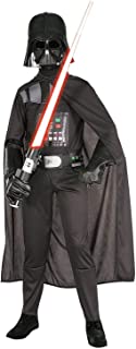 Rubies 882009 Star Wars - Disfraz de Darth Vader para niños - L (8-10 años)