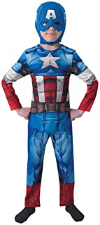 Rubies The Avengers - Disfraz Marvel The Avengers Capitán América para niños- talla L (I-610261L)