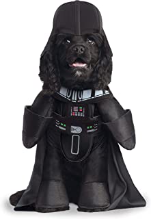 Star Wars - Disfraz de Darth Vader Deluxe para mascota- Talla M perro (Rubie.s 885900-M)